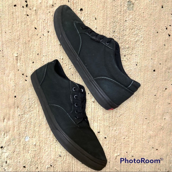 VANS Black unisex sneakers Size 8 - Picture 4 of 8